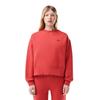 Lacoste Womens/Ladies Embroidered Logo Cotton Blend Oversized Sweatshirt