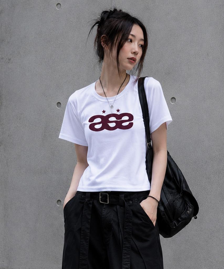 Peideu Pd Ase Slim Fit Short Sleeve T-Shirt White