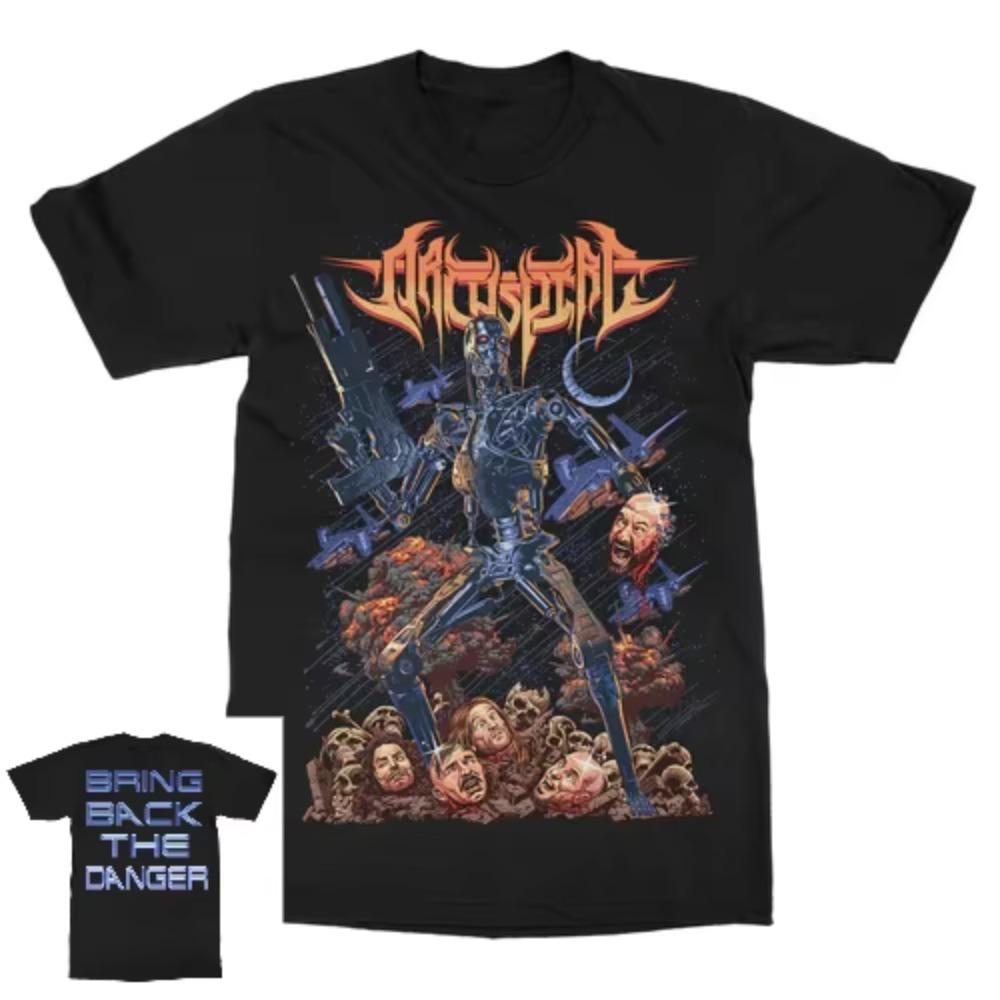 2025 Léto Nová Móda Street Archspire Víceprvkové Pánské Top Tričko S Potiskem Prodyšné Tričko Pánské a Dámské Topy