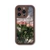 Fashion Phone Case For iPhone 15 14 13 12 11 Pro Max X XR XS Max 7 8 Plus SE3 Rose Flower Aesthetics Girl Cases Silicone Shockproof Bumper Back Cover