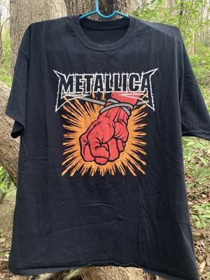 Reprint Metallica St. Anger Tour 2000s Y2K Style Black S–4XL Unisex T-Shirt