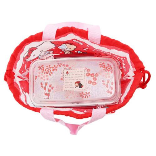 Skater Children's Lunch Box Drawstring Bag, Chip & Dale Sweets, Disney, Made in Japan, KB7-A