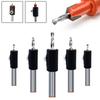Round Shank Countersink Drill Bit 8mm /10mm Bit Countersink Drill Drill Hole Opener  Wood Drilling