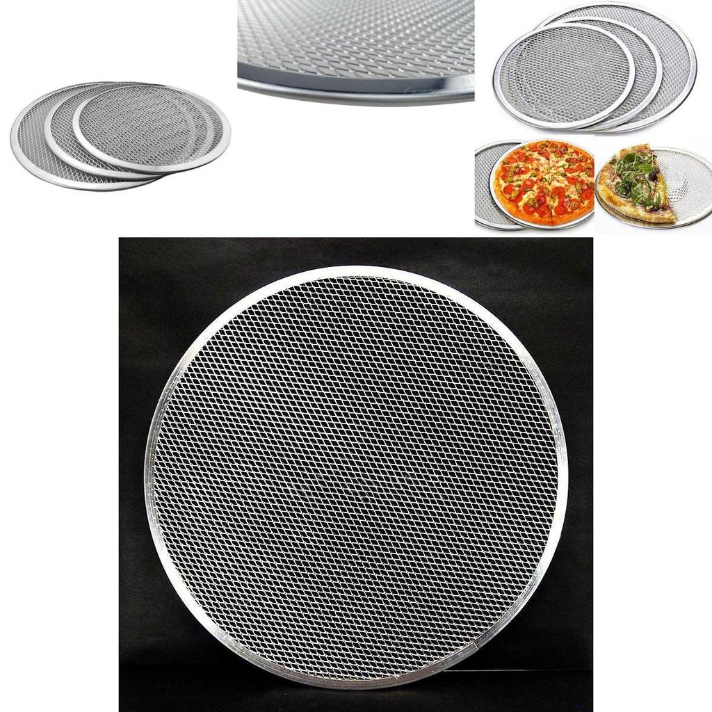 Aluminum Pizza Tray Round With Premium Material For Home Baking And Commercial Use