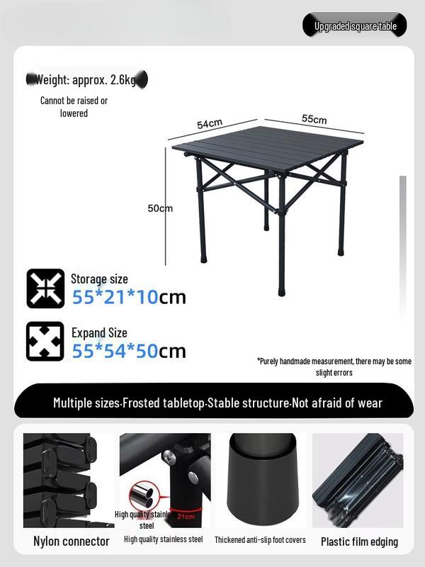 Di Qing Man Portable Camping Roll-Up Table