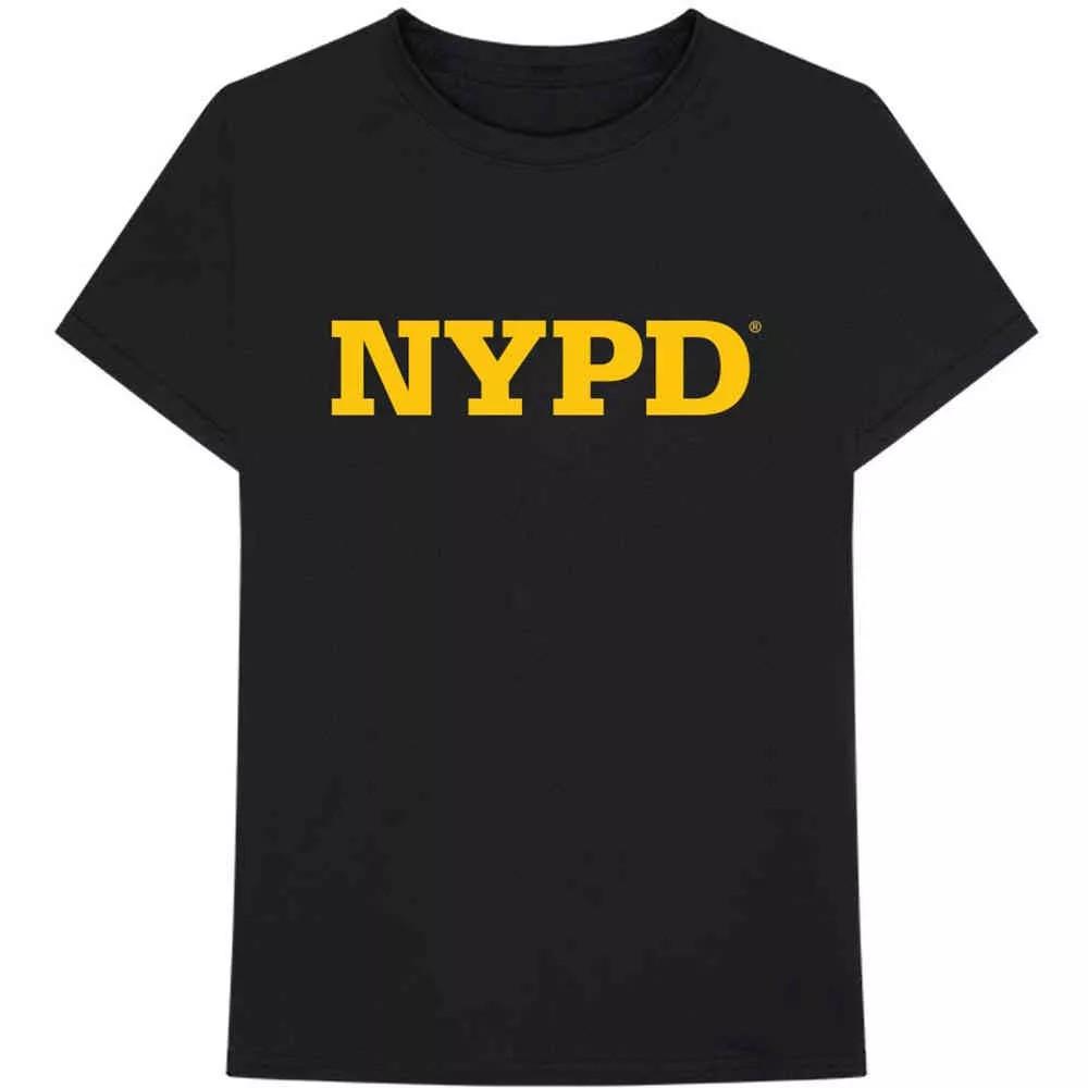 Unisex Adult New York City Text Cotton Logo T-Shirt