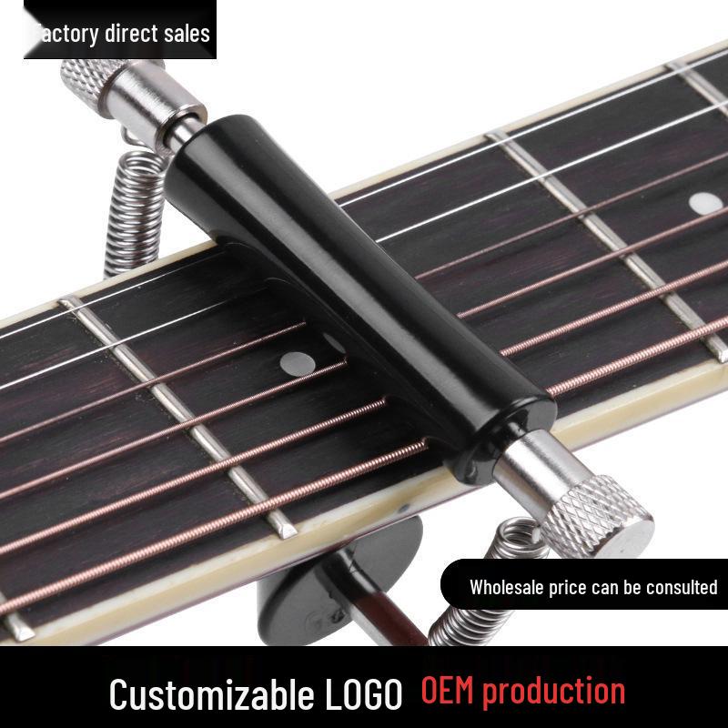 Bakelite Acoustic & Electric Guitar Rolling Capo Transposer Clip