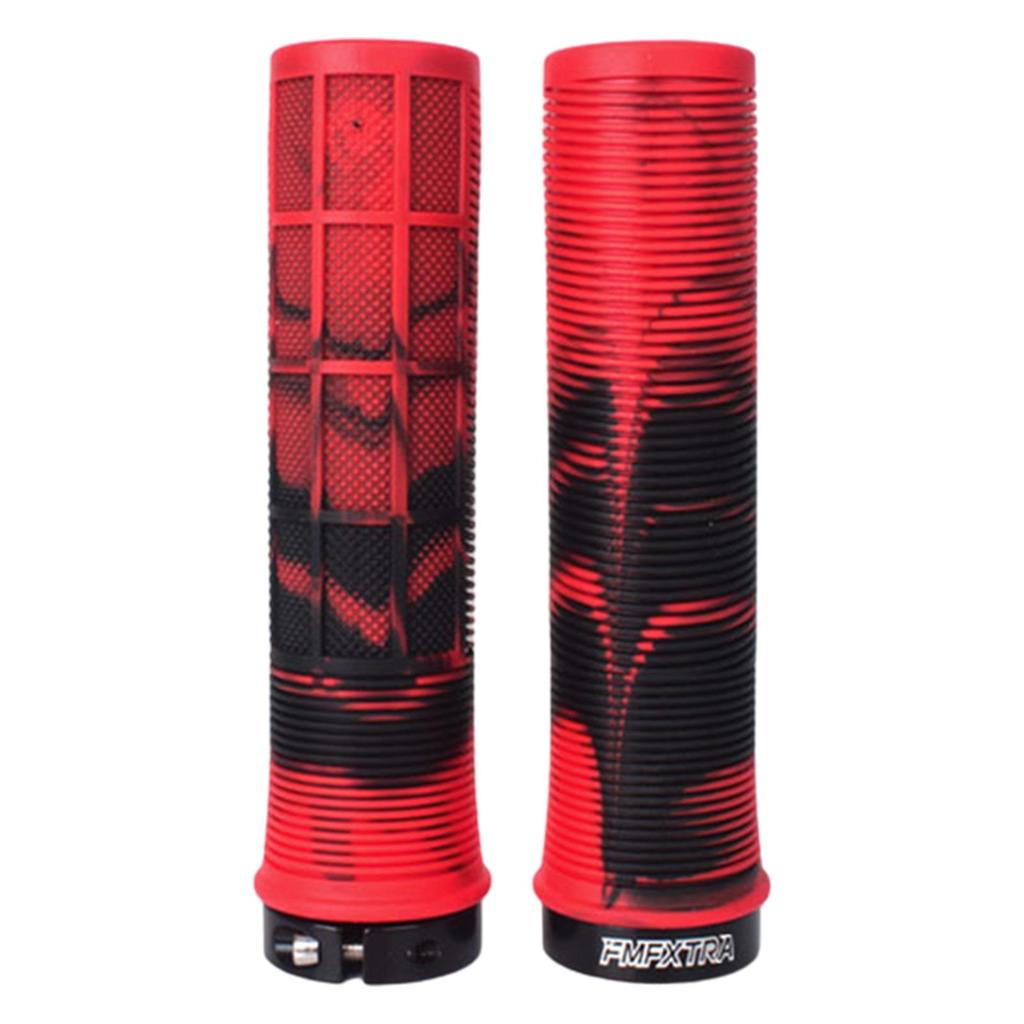 Handlebar Grip Set, Nonslip, Shockabsorbing, Aluminum Alloy, Lightweight, Ergonomic Design, Hand