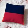Pure Color Splicing Texture Cushion Cover Premium Comfort Reversible Pillow Cove Two in One Design for Any Room  Car Interior