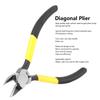 Non-Slip Handle Diagonal Plier 5-Inch Professional Pliers Professional Wire Cutter  Plastic Cutting