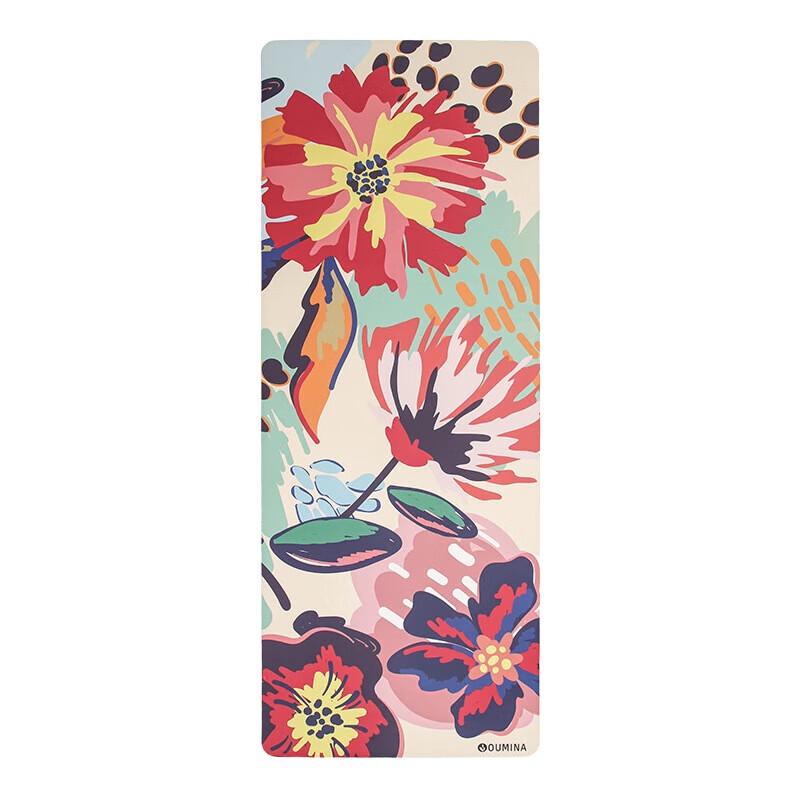 Yimai Colorful Floral Absorbent Yoga Mat