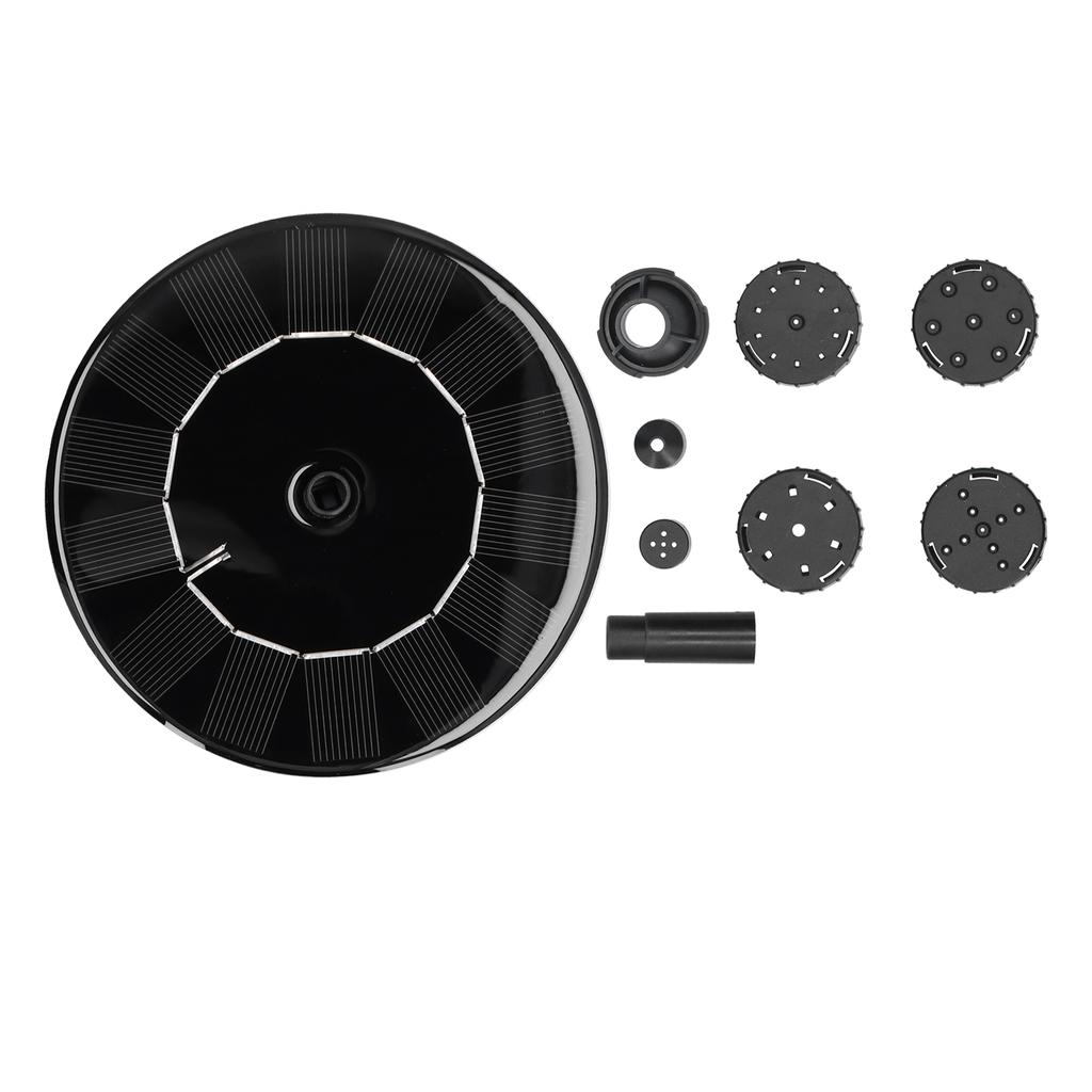 Fontanny solarne Automatyczna pływająca pompa fontannowa zasilana energią słoneczną do stawu na zewnątrz kąpielisk dla ptaków