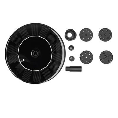 Solar Fountains Automatic Floating Solar Powered Fountain Pump for Pond Outdoors Bird Baths