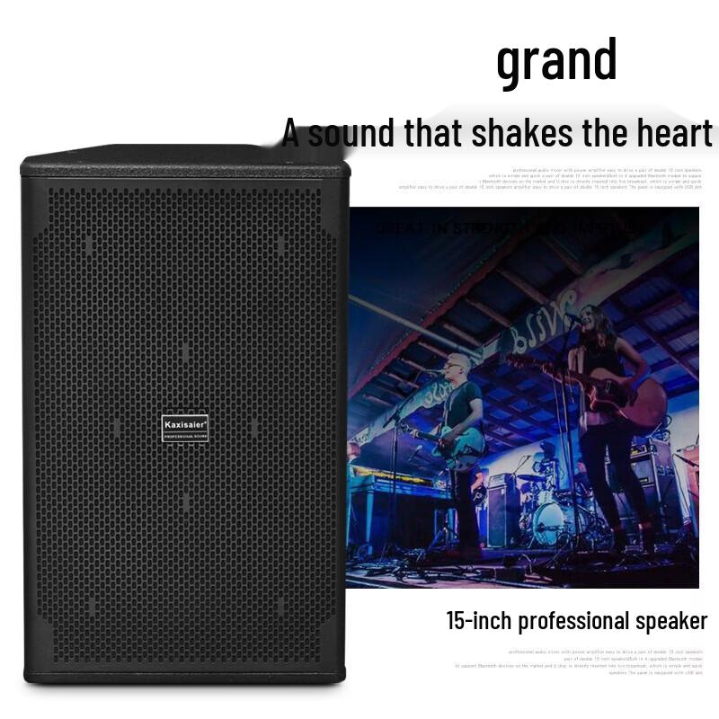 KAXISAIER Professional Passive HIFI Loudspeaker CN plug (adapter included)