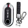 Fiat Exclusive Folding Key Case Key Cover Zinc Alloy Silicone Fluorescent Button Compatible
