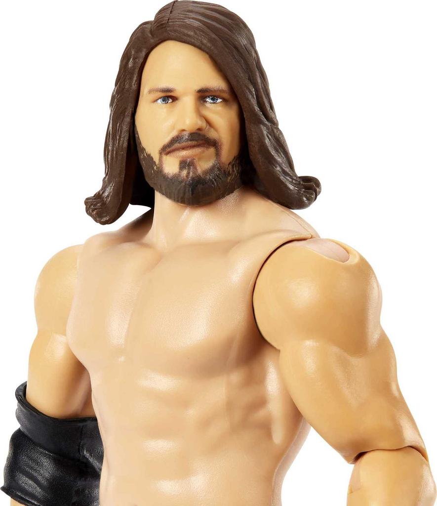 WWE Basic Aj Styles Poseable 6-Inch Collectible Action Figure, Ages 6+