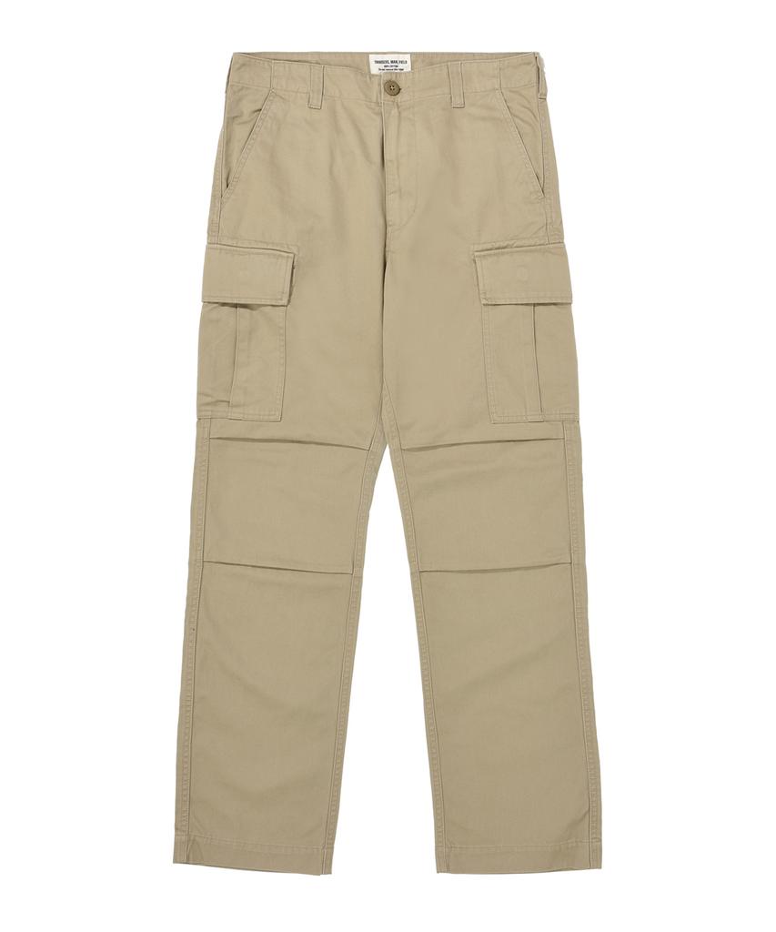 Abilegseu Basic Washed Chino Cargo Pants / 7832910002 Sand