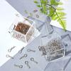 8pcs Transparent Acrylic Box Set with Lid Dustproof Lidded Square Plastic Storage Container Versatile Home Organization Supplies