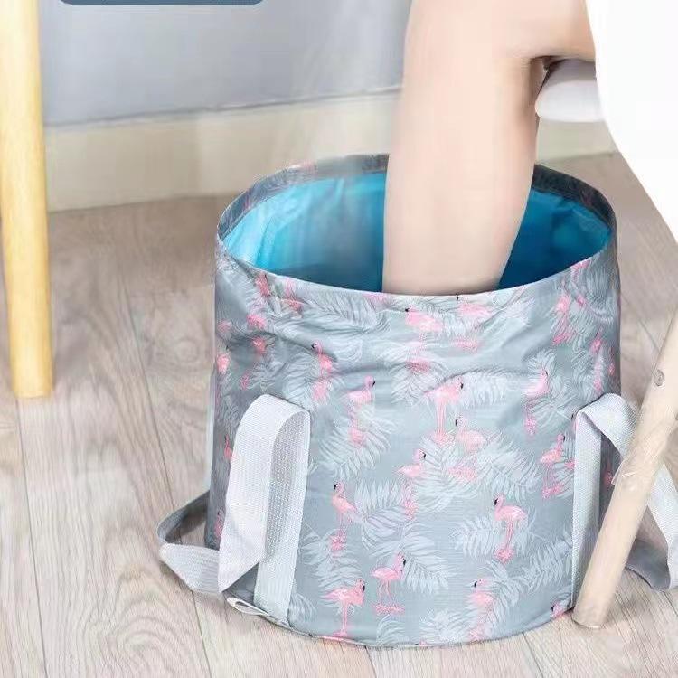 Large Capacity Travel Foot Bath: Portable, Foldable, High-Temperature Resistant Basin