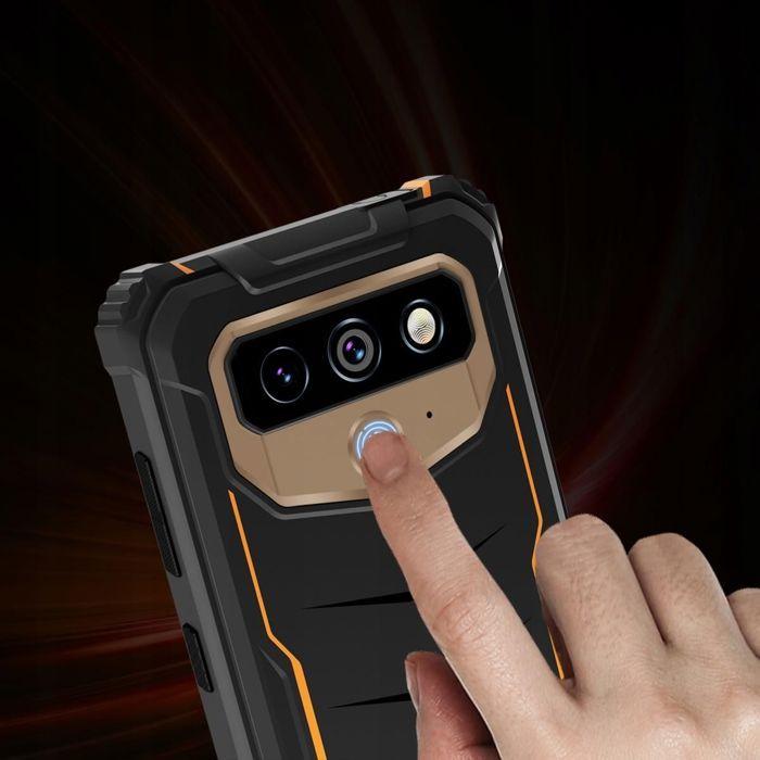 DOOGEE N55 Telephone Portable 128GB ROM/up To 1TB 6.56" IPS Screen HD+ Battery 5150mAh 13MP Camera Dual SIM/GPS/Face ID Black