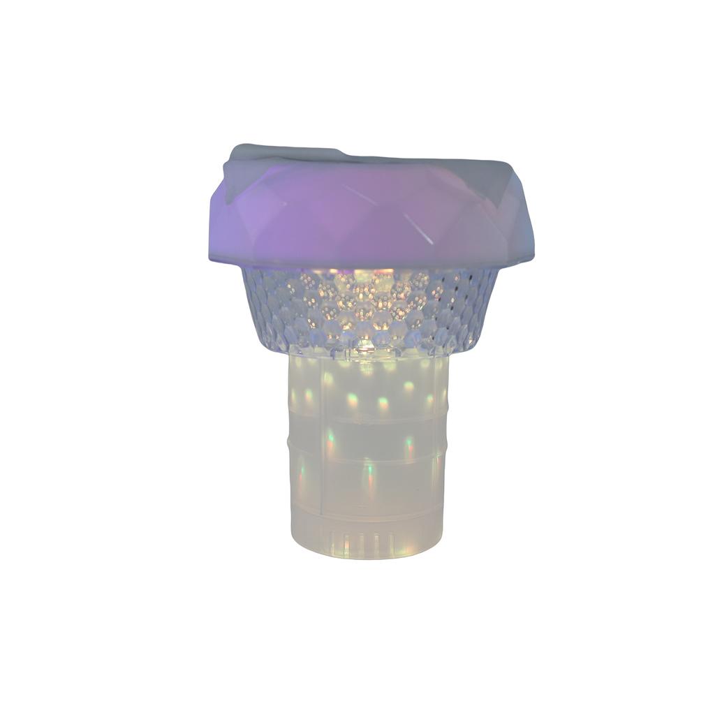 Solar Pool Float Light with Remote Control, Floating Pool Light, Dynamic RGB Modes, Timer, IP68 for Inground Pool Party