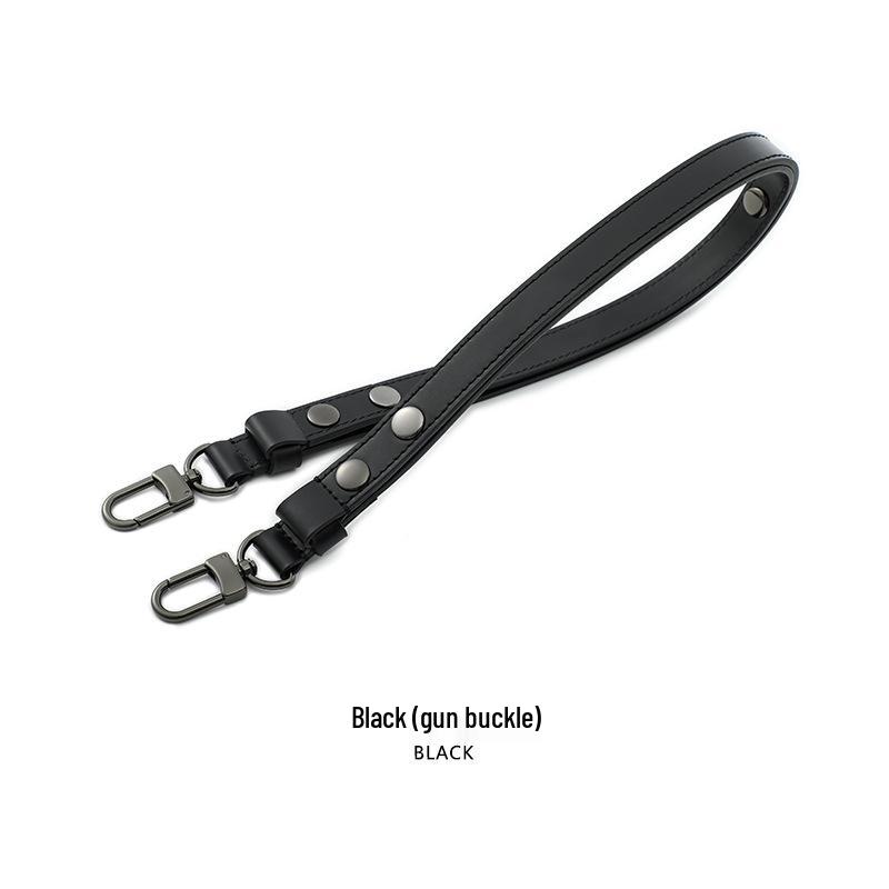 MHS-C-38 Adjustable Three-Speed Brown Women's Underarm Bag with Rivet Shoulder Strap, 26 Wash Bag Transformation.