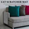 Self-Adhesive Carpet Stair Treads Cuttable Cat Scratcher Mat for Wooden Steps Home Office Non-Slip Pet-Friendly