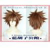 Kingdom Hearts Sora Cosplay Perücke Braun Kurz Synthetisches Haar Halloween Kostüm Perücken + Perückenkappe