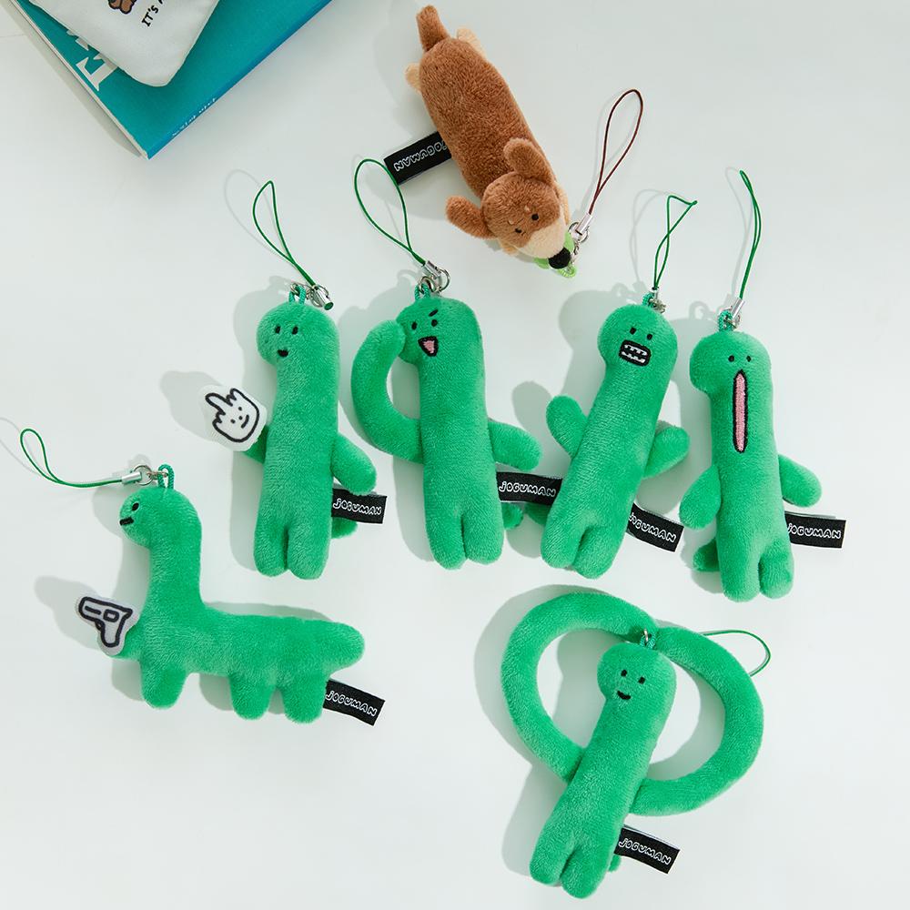 [[LINE FRIENDS] JOGUMAN STUDIO Together Random Plush Keychain