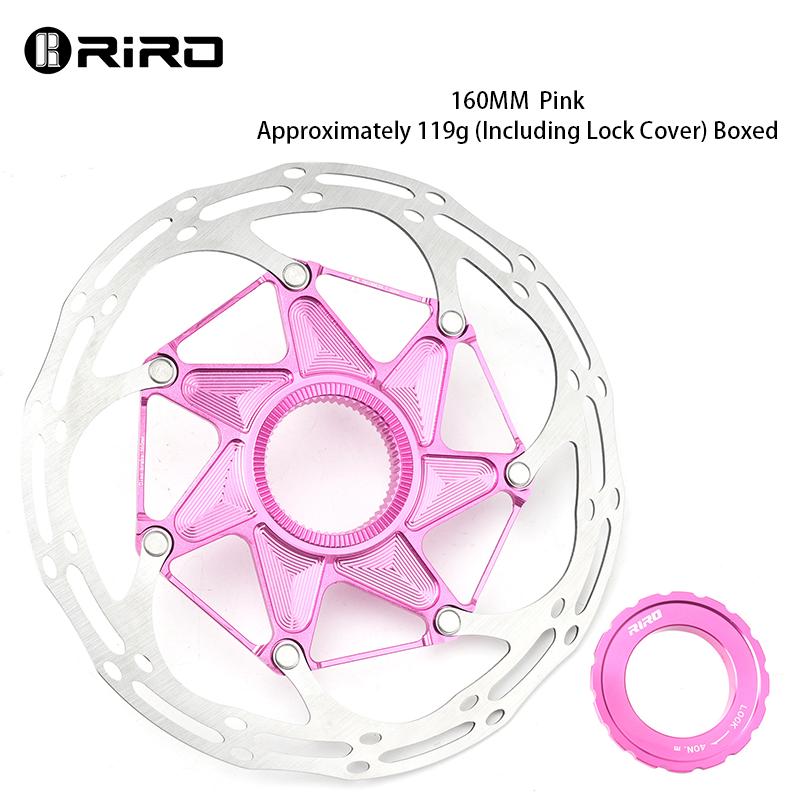 RIRO Center Lock Bike Disc 140MM 160MM  Brake Rotor Floating Structure Disc High Strength Heat- dissipation Bike Brake Rotor