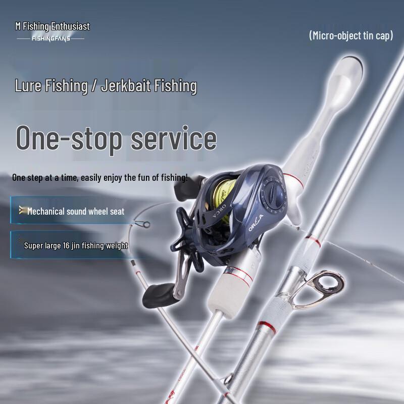 Fishingfans Silver Trout Micro Lure Rod