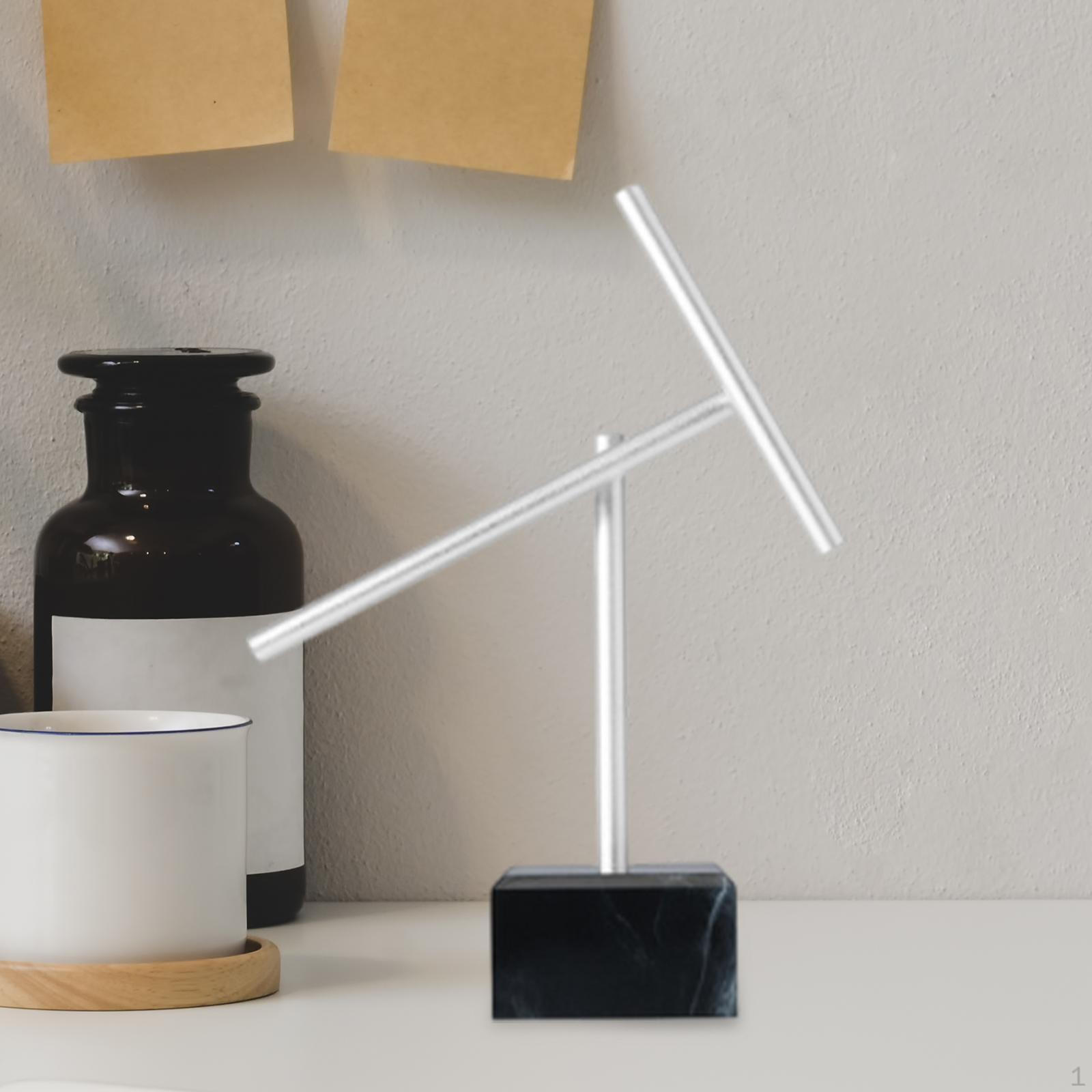 

Chaotic Pendulum Motion Machine Birthday Gift Practical Lightweight Versatile Ornament Decor for Black Base