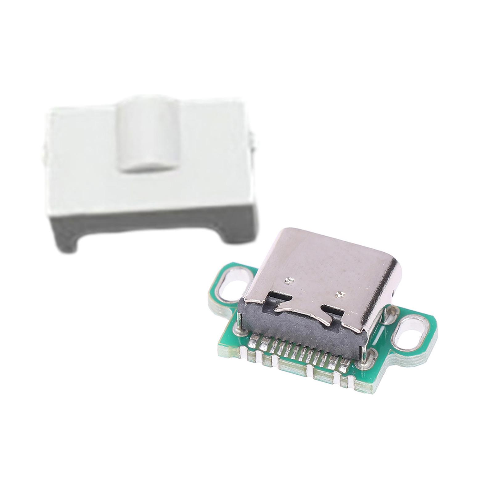 

USB C Type C Charging Port Replacement for Gameboy Advance GBASP Handheld Console, Charge Socket Connector 1 білий