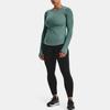 Under Armour Infused Meridian Crew Long Sleeve T-Shirt Women tops Green 1360568-370