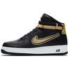 Jauni Air Force 1 High Nba Melni Metāliski Zelta AV3938-001
