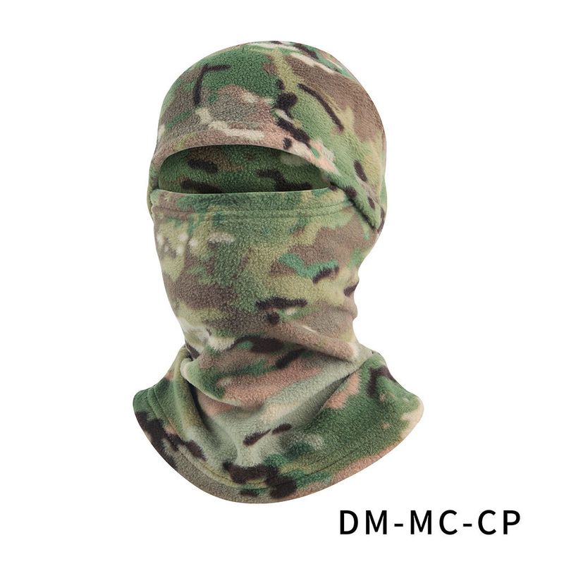 Camouflage Fleece Warm Cycling Skiing Headgear Hat