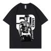2026Rapper 50 Cent Graphic T Shirts Male Fashion Hip Hop Vintage Short Sleeve Tshirt Women Summer Cotton Tshirts