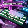 Custom Name Personalized Club Santos Laguna Pattern Mousepad, Laptop PC Desk Mat, Decorative Desk Mat for Home Keyboard Pad Gift