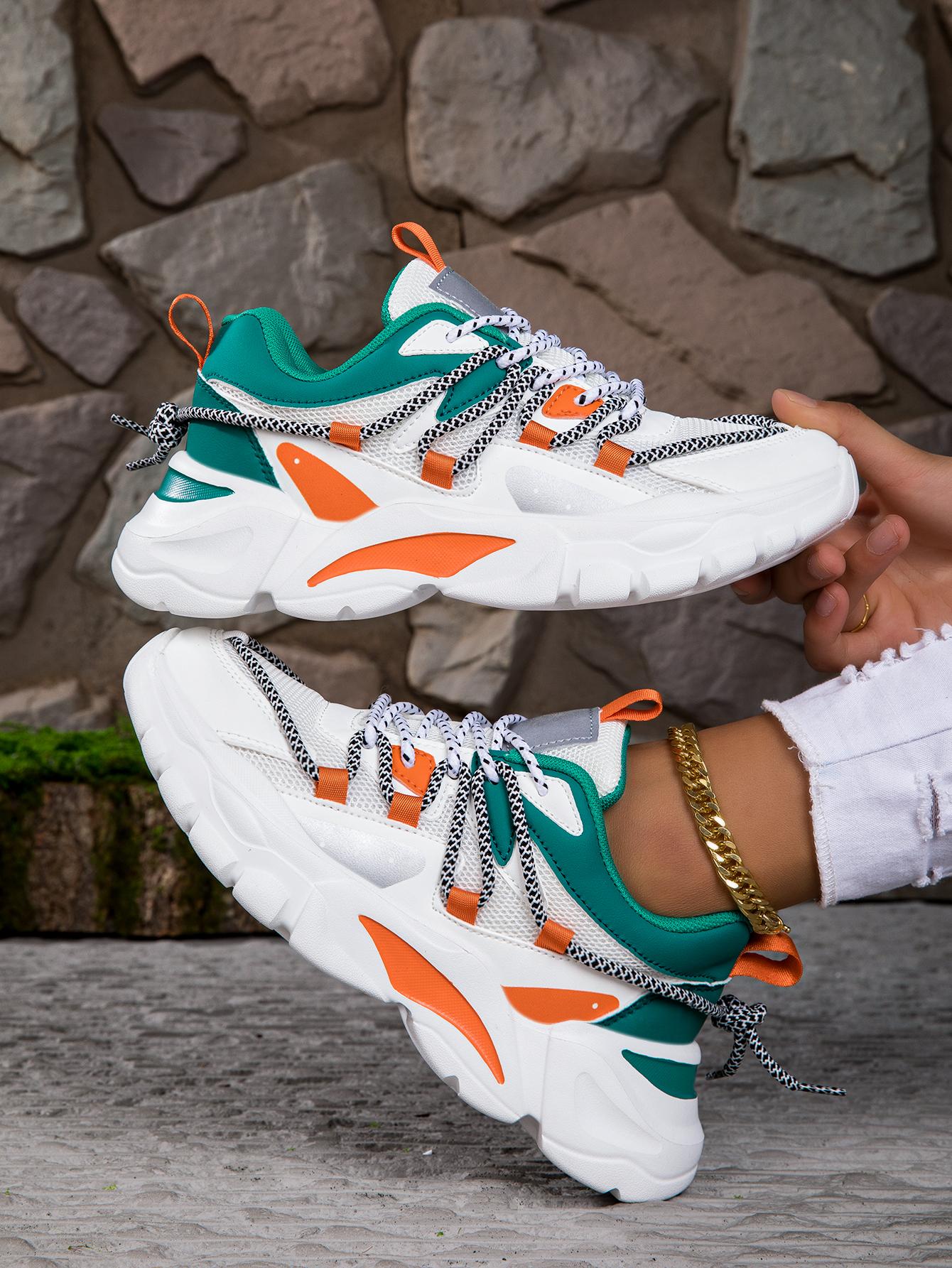 

Free Shipping Lace-UP Girls Outdoor Non-Slip Fashion Female Woman Walking Tennis Soft Footwea New Sports Brand Choice 42 чистий