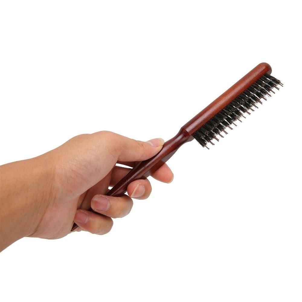 Professional Hair Parting Comb Nylon Hairs Styling Comb Curl Defining Brush Salon Use