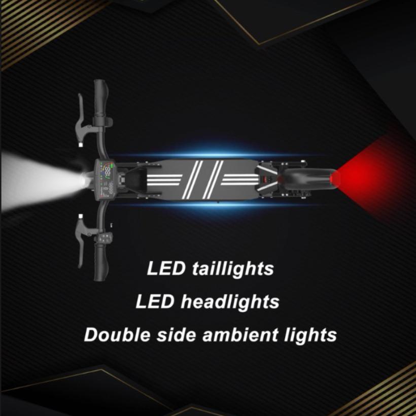 Novo cartão NCF da UE desbloqueado Motor de pico 1400W 48V 15.6ah scooter elétrica Velocidade máxima 50 km/h autonomia 50km scooter elétrica dobrável