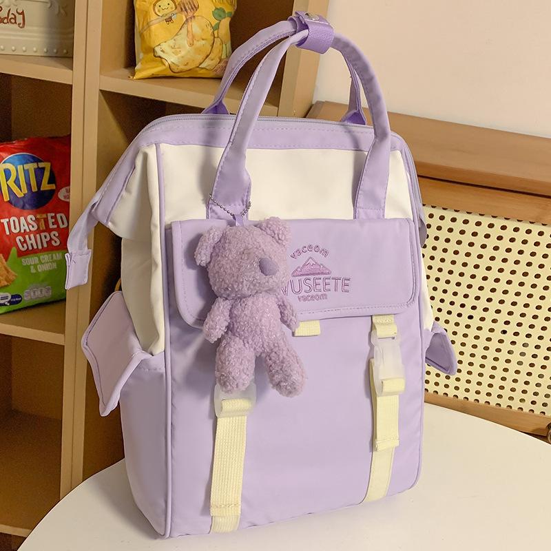 Handbag Elementary school girl High value girl Cute letter children Small backpack