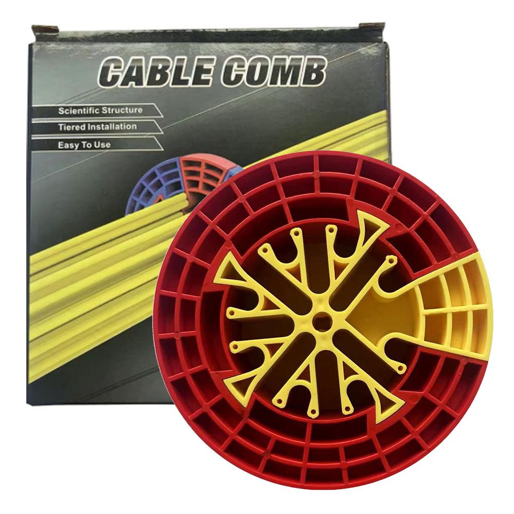 Cable Comb Tool Network Carding Device Cable Comb Cable Dresser Bundler Organizing Tool Ethernet Comb Cable Management Gadgets