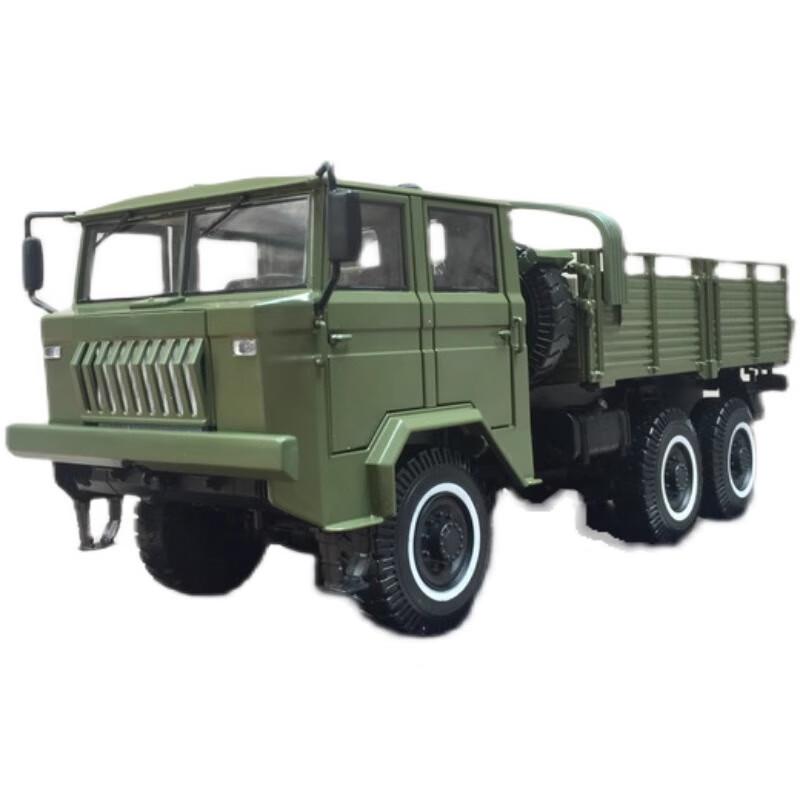1:Модель военного грузовика для бездорожья CQ261 в масштабе 1:24 1:24 Scale 6x6 Heavy Duty