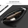 Men's Large Capacity PU Leather Clutch Bag