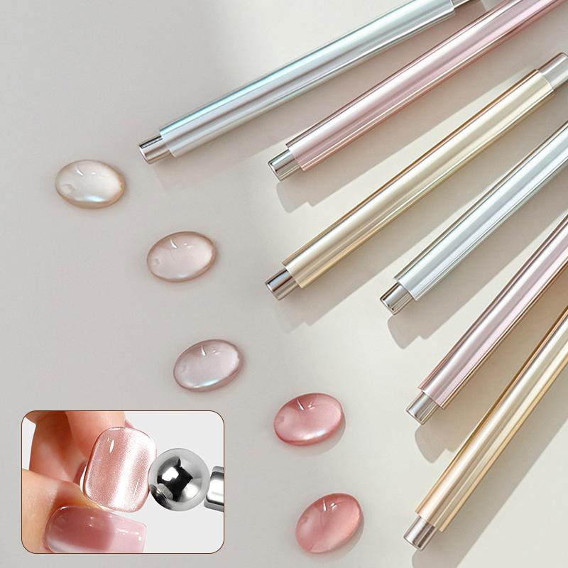 Strong Magnetic Long Double Head Nail Magnet Sticks Tool Magnetic Cat Eye Gel Polish Nail Art Pens For DIY Salon Studio Or Home
