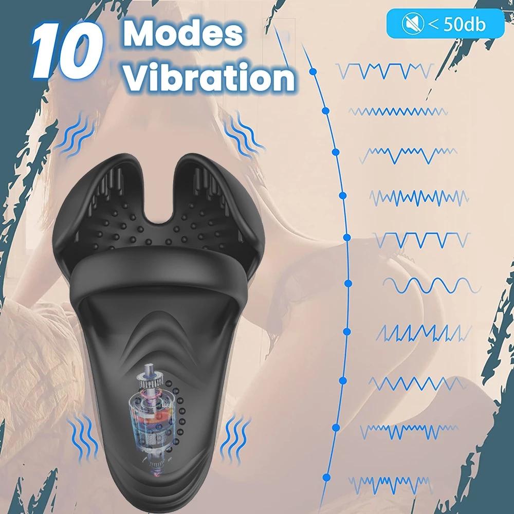 Sexy Toys for Men Couples Testicle Massager Penis Perineum Sex Toys for Men Silicone Cock Ring Penisring Scrotum Stimulator