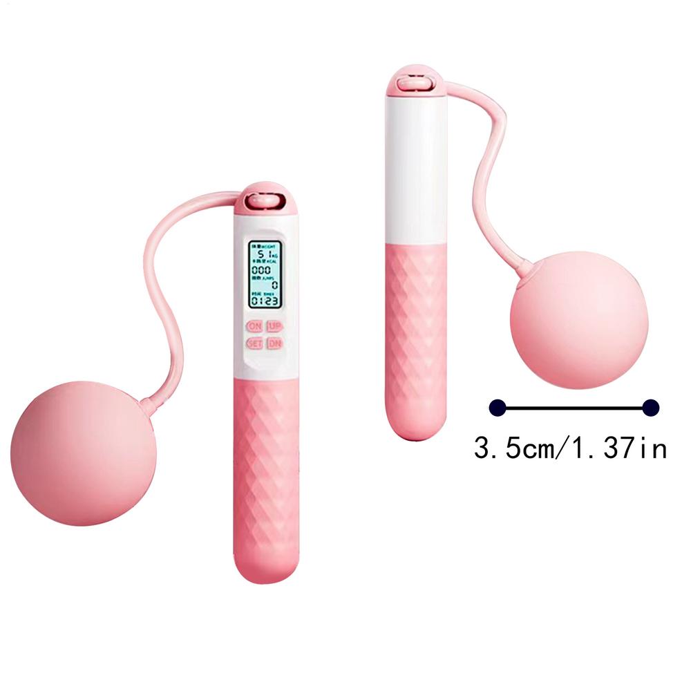 Ropeless Jump Rope Ball-Weighted Jump Ropes Adjustable Weighted Cordless Jump Rope Ball-Weighted Jumping Ropes