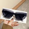 1pc Y2K Fashion Unisex Oversized Sunglasses, Cool and Versatile, Climbing Sports Anti-reflective PC Lenses, Polycarbonate Frame