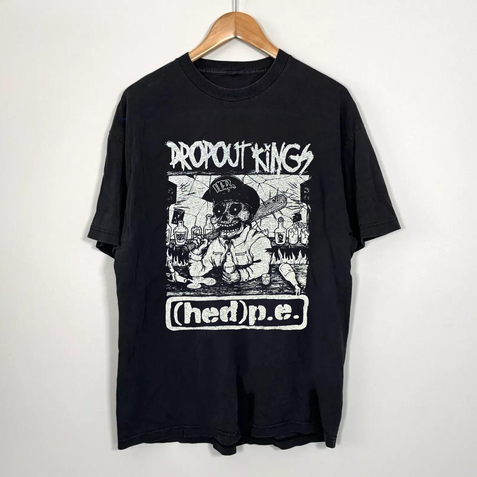 Rare Dropout Kings Band hed) pe Black Cotton S to 5XL Unisex Shirt SN871 XXL